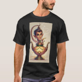 Das mystische Genie der Lampe T-Shirt (Vorderseite)
