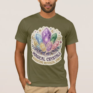 Das mystische Prisma | Enchanted Crystal Cluster G T-Shirt