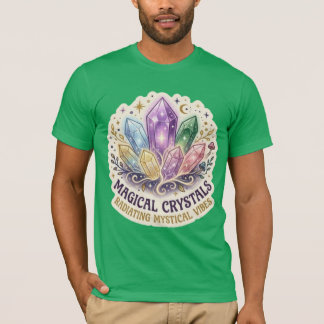 Das mystische Prisma | Enchanted Crystal Cluster G T-Shirt