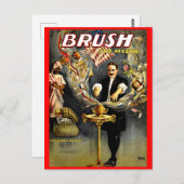 Das Mystische Zauberposter Postkarte (Vorne/Hinten)