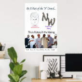 Das 'N' Crowd Poster (Heimbüro)