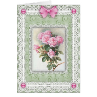 Das n-Spitze der rosa Rosen
