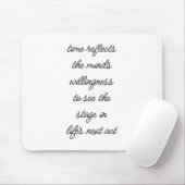 Das nächste Handzeichen des Lebens Mousepad (Mit Mouse)