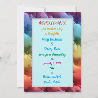 das nächste Kapitel unserer Liebe Einladung