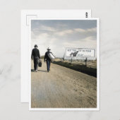 Das nächste Mal versuchen Sie es mit dem Zug, mit Postkarte (Vorne/Hinten)