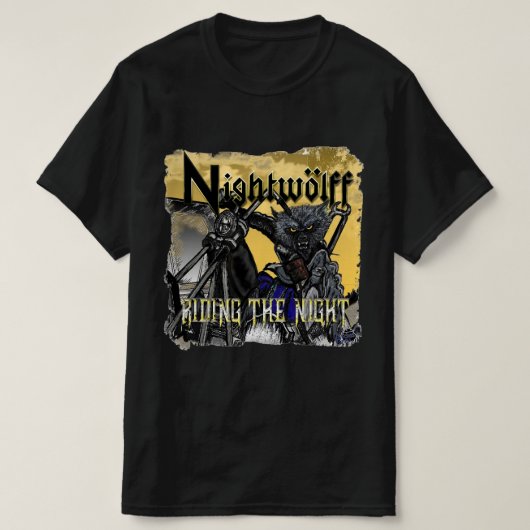 Das Nachtalbum-Cover T-Shirt (Design vorne)