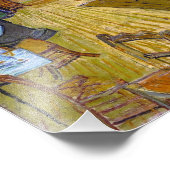 Das Nachtcafé | Van Gogh | Fotodruck (Ecke)