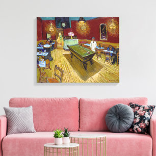 Das Nachtcafé Van Gogh Leinwanddruck