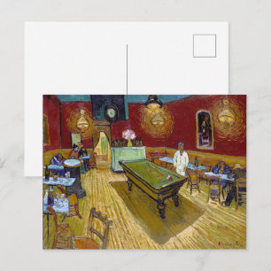 Das Nachtcafé Van Gogh Postkarte
