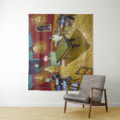 Das Nachtcafé | Van Gogh | Wandteppich (Beispiel)