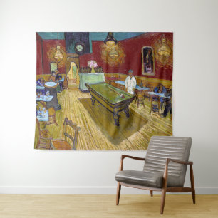 Das Nachtcafé Van Gogh Wandteppich