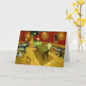 Das Nachtcafe Vincent Van Gogh Karte (Gelbe Blume)