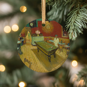Das Nachtcafé   Vincent van Gogh Keramik Ornament