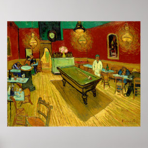 Das Nachtcafe Vincent Van Gogh Poster