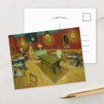 Das Nachtcafé | Vincent van Gogh Postkarte<br><div class="desc">Das Night Cafe (1888) von dem niederländischen Künstler Vincent Van Gogh. Die originale Kunstmalerei ist ein Öl auf der Leinwand,  das eine Innenlandschaft eines französischen Cafés in Arles darstellt. Verwenden Sie die Entwurfstools,  um einen benutzerdefinierten Text hinzuzufügen oder das Bild zu personalisieren.</div>
