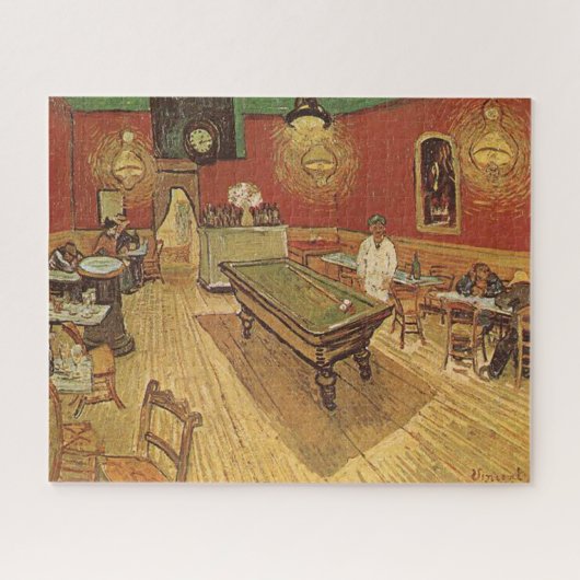 Das Nachtcafé ~ Vincent van Gogh Puzzle (Horizontal)