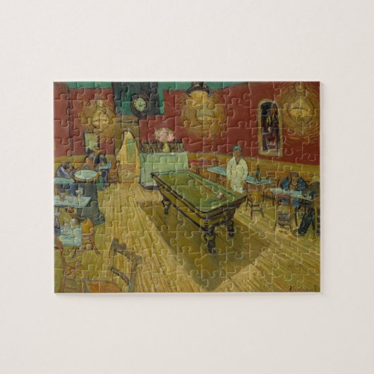 Das Nachtcafé von Van Gogh Puzzle (Horizontal)