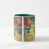 Das Nachtcafé von Van Gogh Tasse (Zentrum)