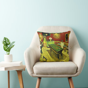 Das Nachtcafé von Vincent van Gogh Kissen