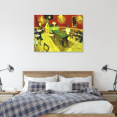 Das Nachtcafé von Vincent van Gogh Leinwanddruck (Insitu (Schlafzimmer))