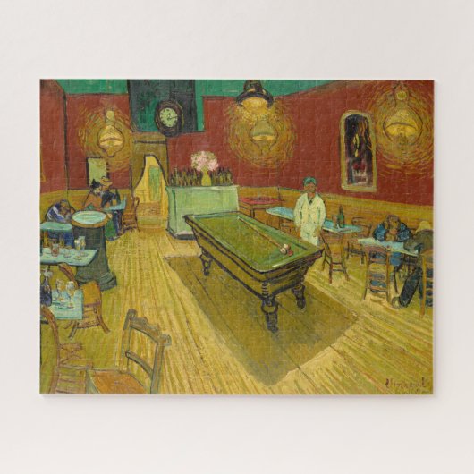 Das Nachtcafé von Vincent van Gogh Puzzle (Horizontal)