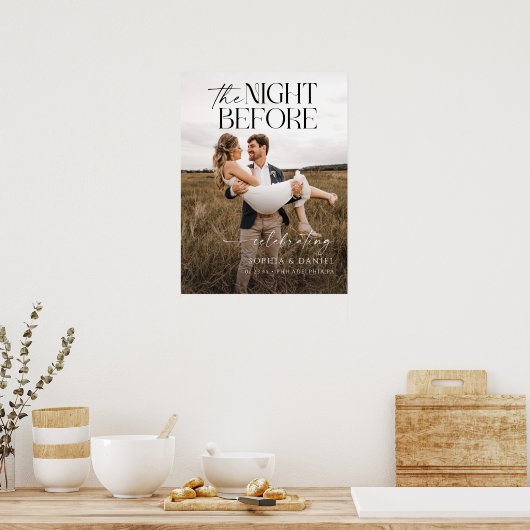 Das Nachtessen vor der Probe wird zum Rahmen Poster (Küche)