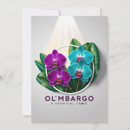 Das Nachtleben dreht sich nicht nur um die Blume Einladung