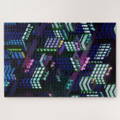 Das Nachtleben in der Stadt Puzzle (Horizontal)