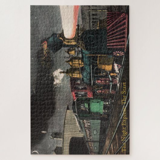 Das nächtliche große Puzzle (Vertikal)