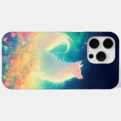 Das nächtliche Lied des Ätherischen Wolfs Case-Mate iPhone Hülle (Rückseite (Horizontal))