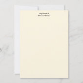 Das nächtliche Sonnenuntergangsmond Cloud Twilight Einladung (Rückseite)