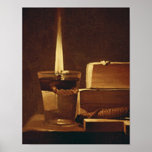 Das Nachtlicht, 1630-35 Poster (Vorne)