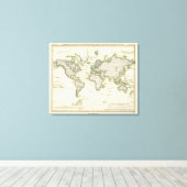 Das Nahbarometer Leinwanddruck (Insitu (Holzboden))