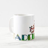 Das Namensspiel - Madeline Kaffeetasse (Vorderseite Links)