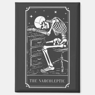 Das Narkoleptische Tarotkarten-Narkolepsie-Bewusst Magnet