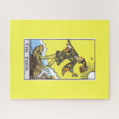 Das Narr-Tarot-Kartenpuzzle Puzzle (Horizontal)