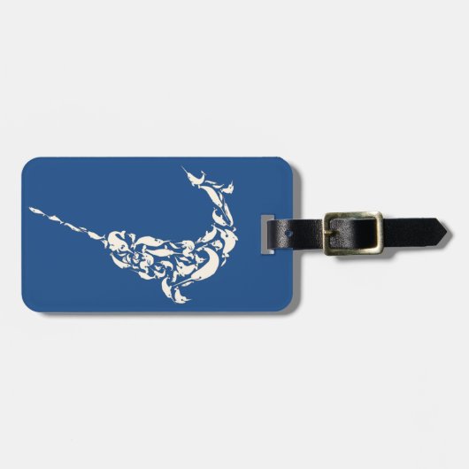 Das Narwhal von Narwhals Gepäckanhänger (Vorderseite horizontal)