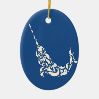 Das Narwhal von Narwhals Keramikornament
