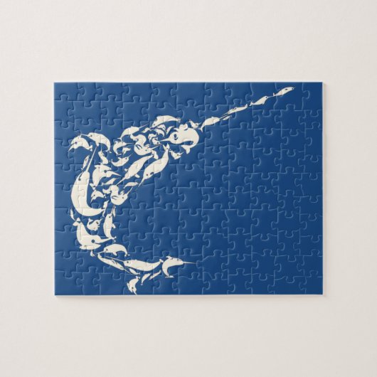 Das Narwhal von Narwhals Puzzle (Horizontal)
