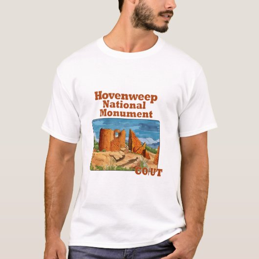 Das Nationaldenkmal, CO/UT T-Shirt (Vorderseite)