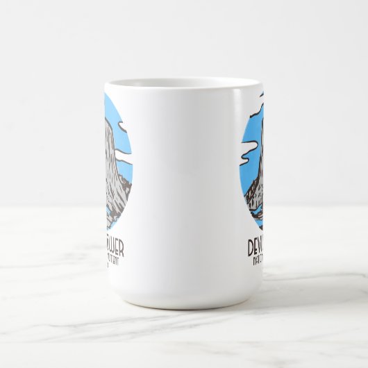 Das Nationaldenkmal des Teufels Kaffeetasse (Mittel)