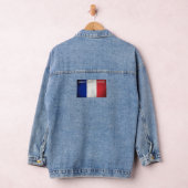 Das nationale Motto von Frankreich Denim Jacket Jeansjacke (Hangar)
