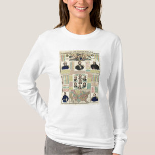 Das nationale politische Diagramm T-Shirt