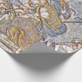 Das Nativwackelpapier Geschenkpapier (Ecke)