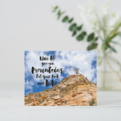 Das Naturerlebnis Postkarte (Stehend Vorderseite)