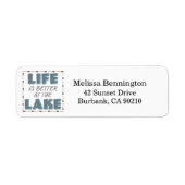 Das nautische Leben am Zitat-See ist besser (Vorne)