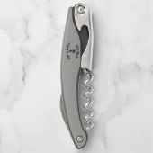 DAS Nautische LEBEN IST AM SEE BESSER UND am Anker Kellnermesser (Rückseite)