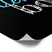 DAS nautische LEBEN IST BESSER AUF DEM BOOT | Poster (Ecke)