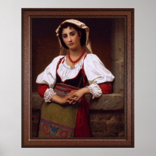 Das neapolitanische Mädchen von Hugues Merle Poster