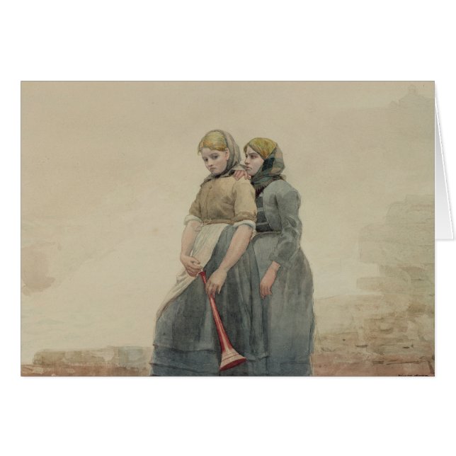 Das Nebelhorn, 1883 (w/c) (Vorderseite (Horizontal))